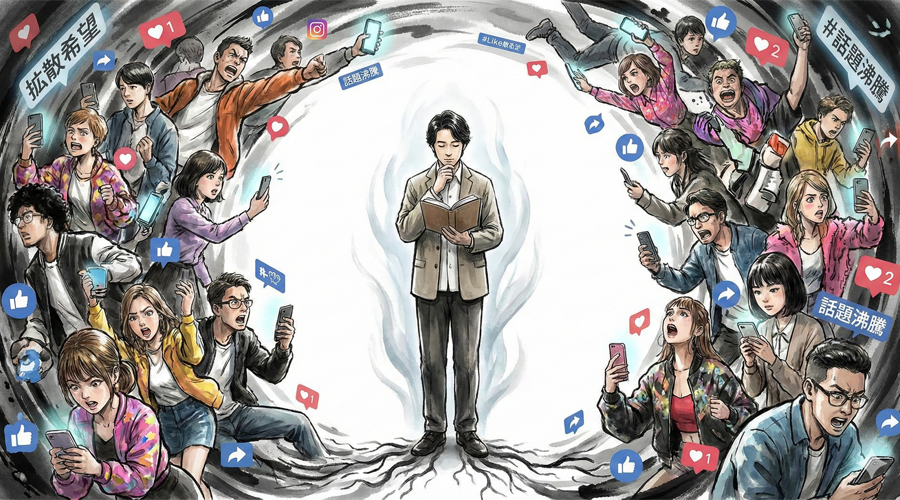 「空気」を読む細胞、バズりに踊る私たち 〜 物物理学が解き明かす「熱狂のアルゴリズム」と社会への処方箋 〜